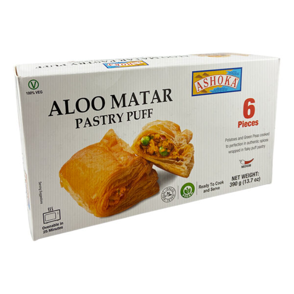 Ashoka Aloo Matar Puff Pastry 12 x 390gms