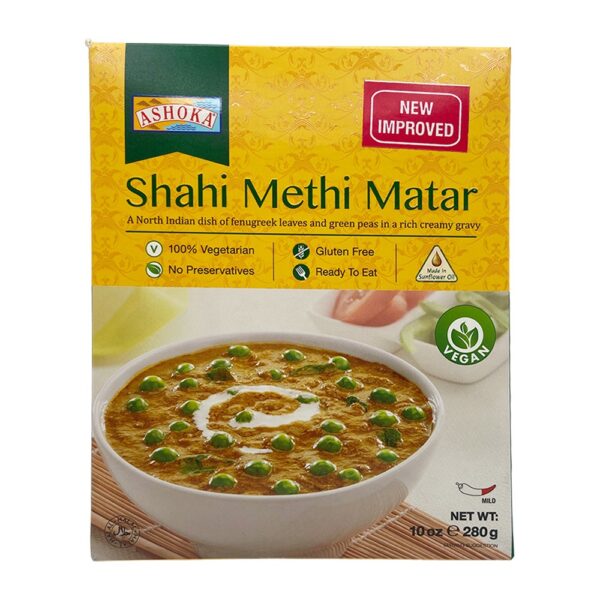 Ashoka RTE Methi Malai Matar Curry 280gms