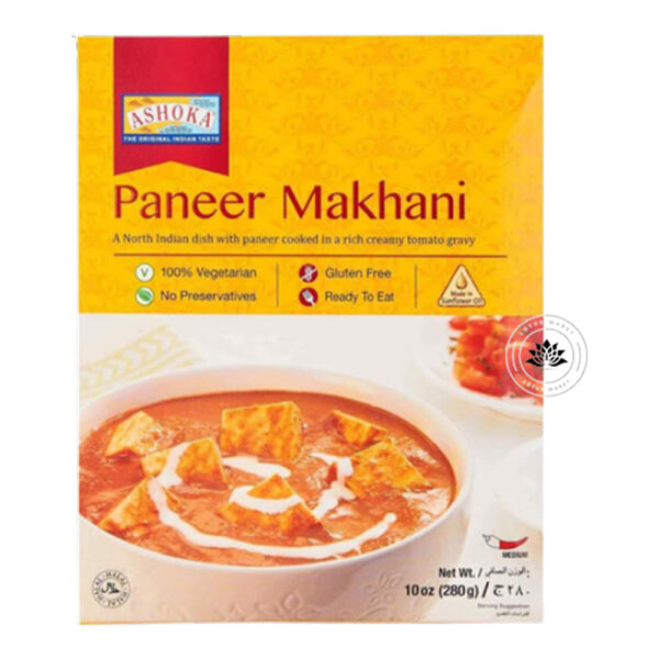 Ashoka RTE Paneer Makhani Curry 280gms