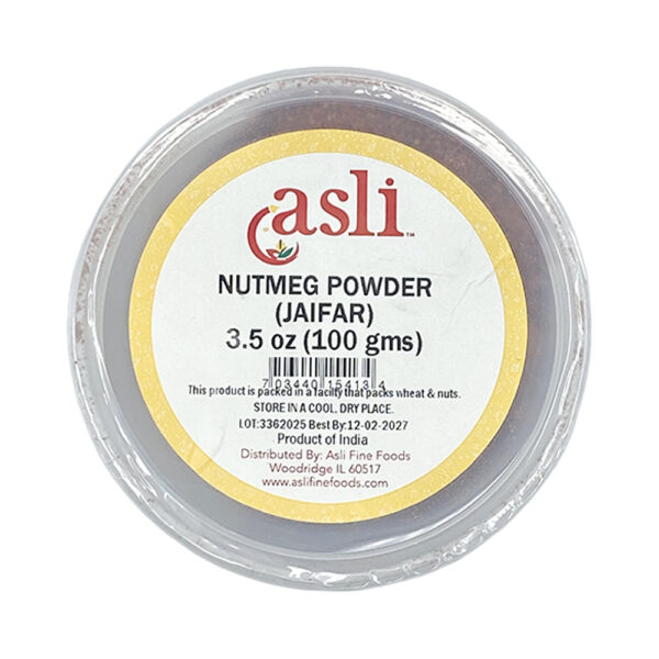 Asli Nutmeg Powder (Jaifar) 3.5 oz CONTAINER