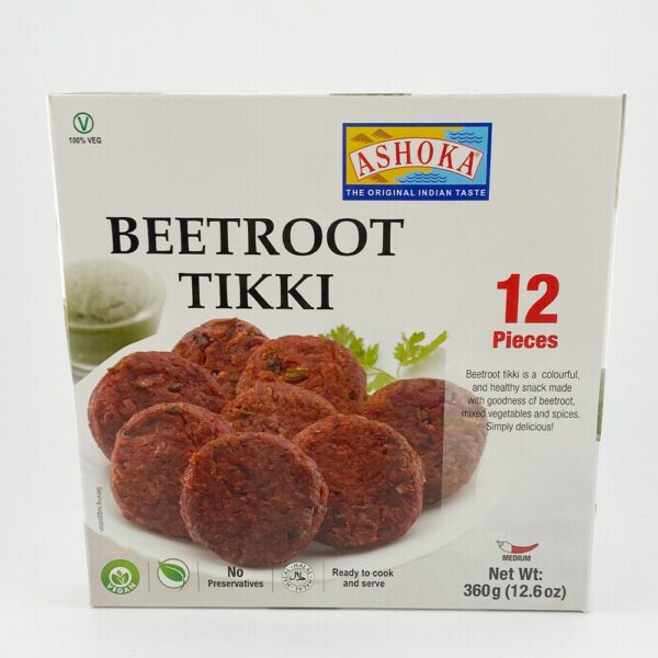 Ashoka Beetroot Tikki 12 x 360gms