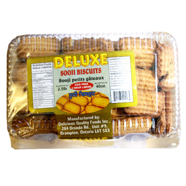 Deluxe Milk Crunch (Sooji) Biscuits 15 x 650gms