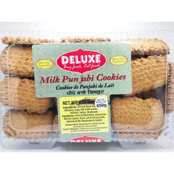 Deluxe Milk Punjabi Cookies 15 x 650gms