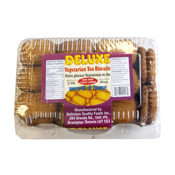 Deluxe Vegetarian Tea Biscuits 15 x 650gms