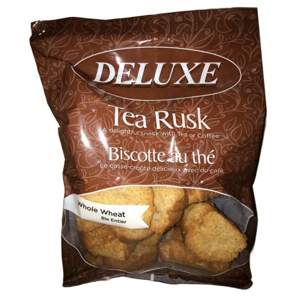 Deluxe Whole Wheat Tea Rusk 18 x 200gms