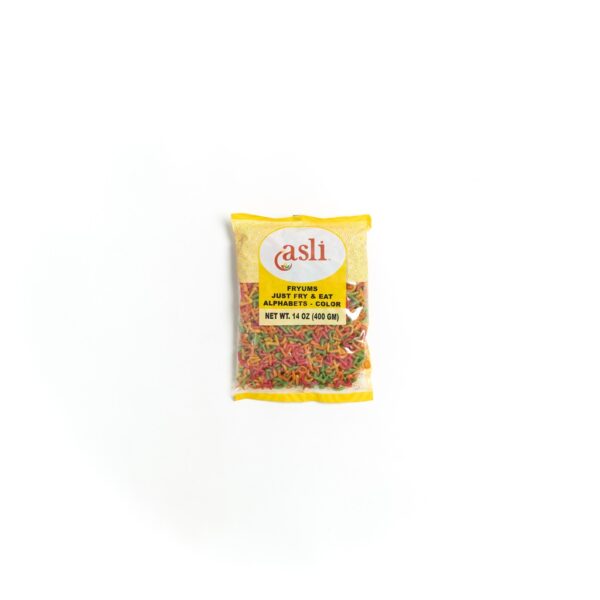 Asli Fryums Alphabet Color 20 x 400gms