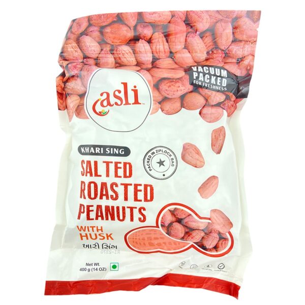 Asli Salted Roasted Peanuts 14oz (400gms)