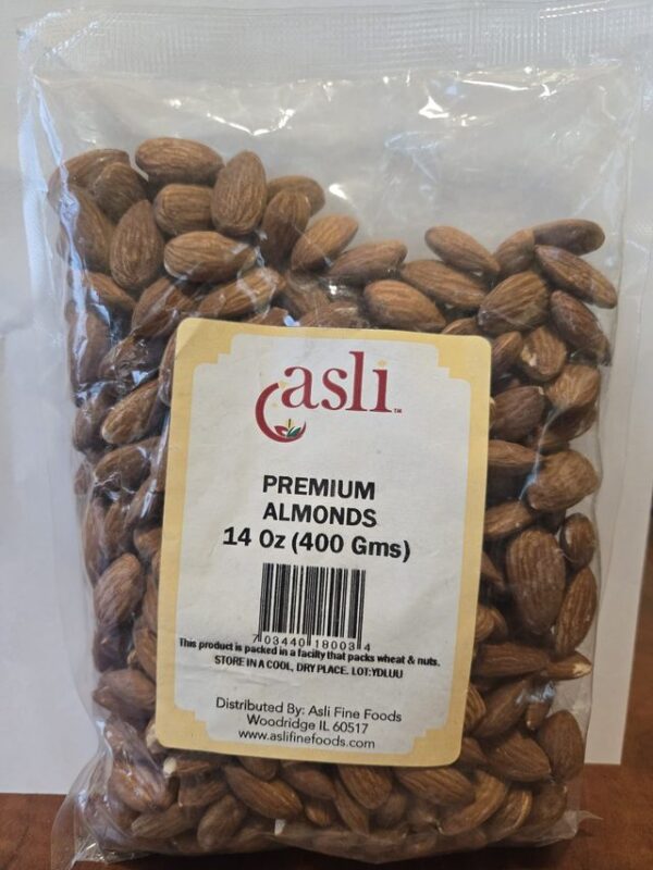 Asli Almonds 14 oz