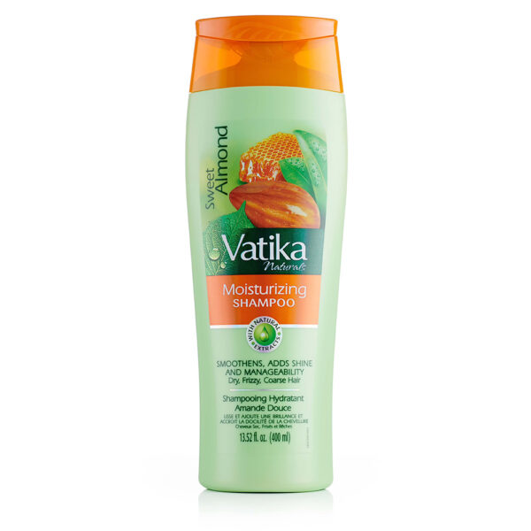 Dabur Vatika Naturals Sweet Almond Moisturizing Shampoo 400ml