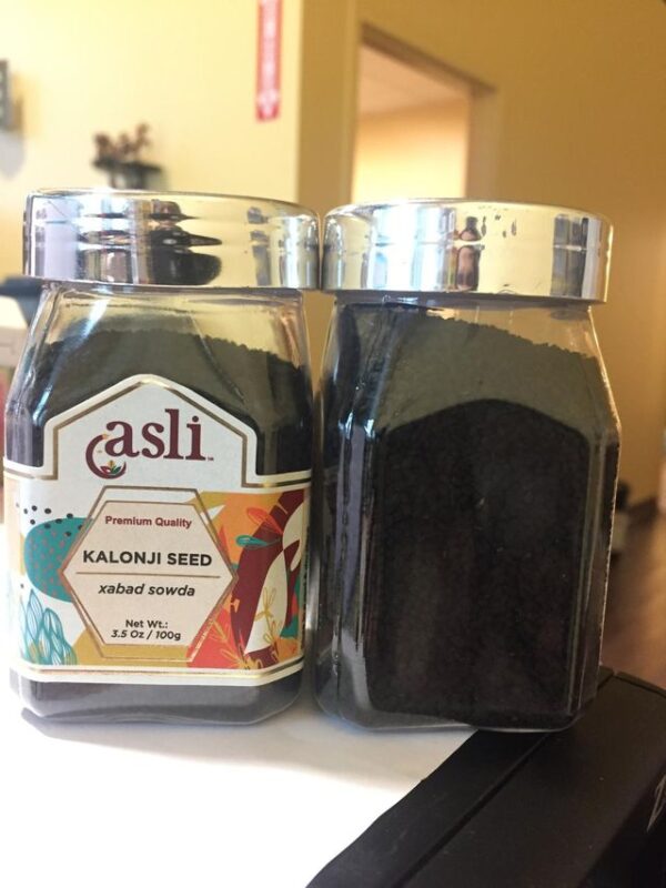 Asli Kalonji Seeds 20 x 100gms JAR