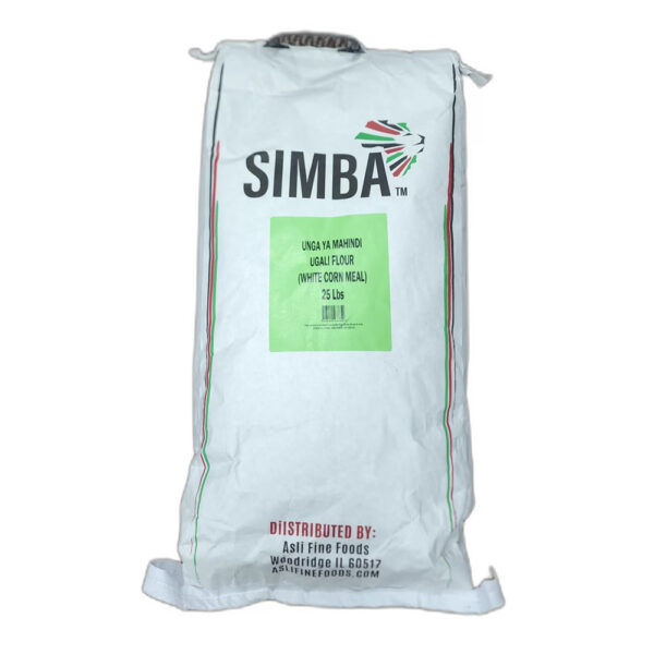 Simba White Corn Flour 25 lbs
