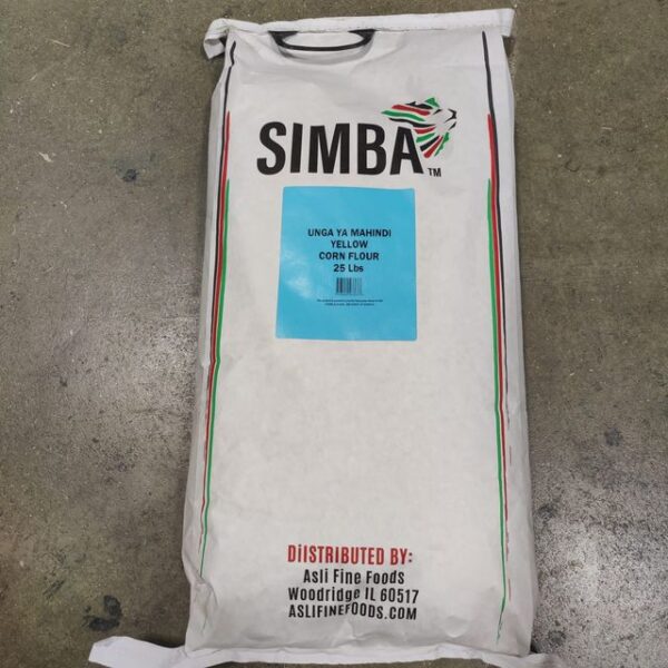 Simba Yellow Corn Flour 25 lbs
