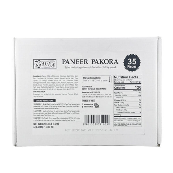 Ashoka Paneer Pakoda 1.4kg