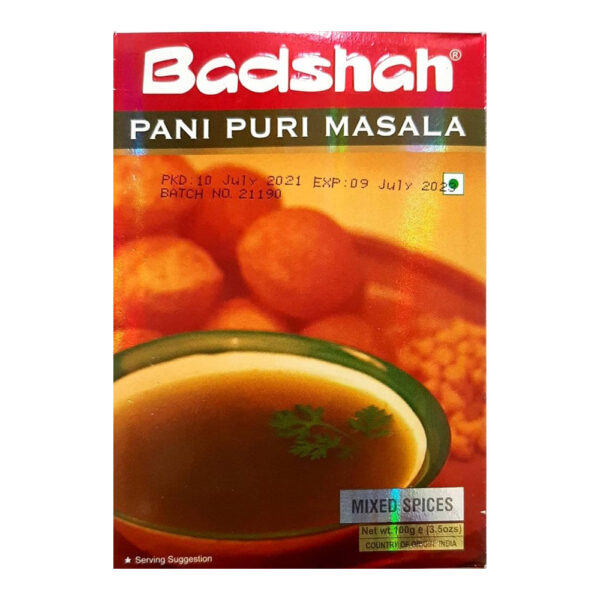 Badshah Panipuri Masala 24 x 100gms