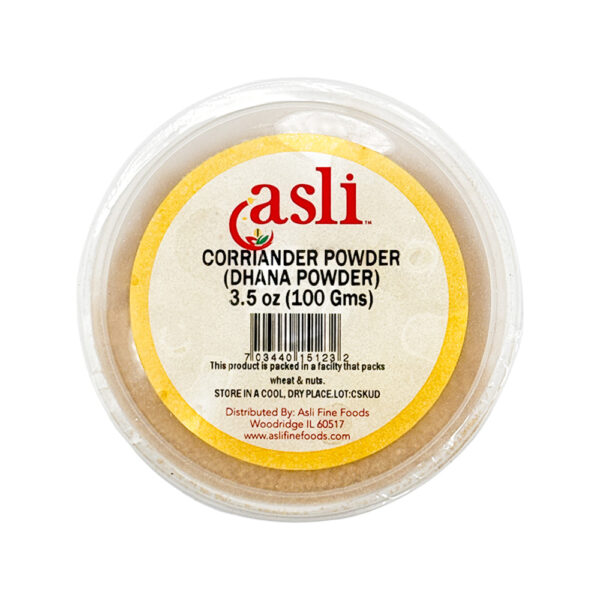 Asli Corriander Powder 3.5oz CONTAINER