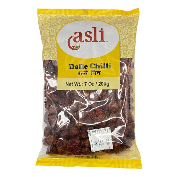 Asli Dalle Chilli Stemless 7oz (200gms)