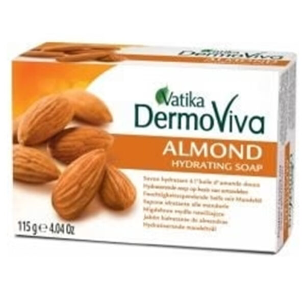 Dabur Vatika Dermoviva Naturals Almond Soap 115gm