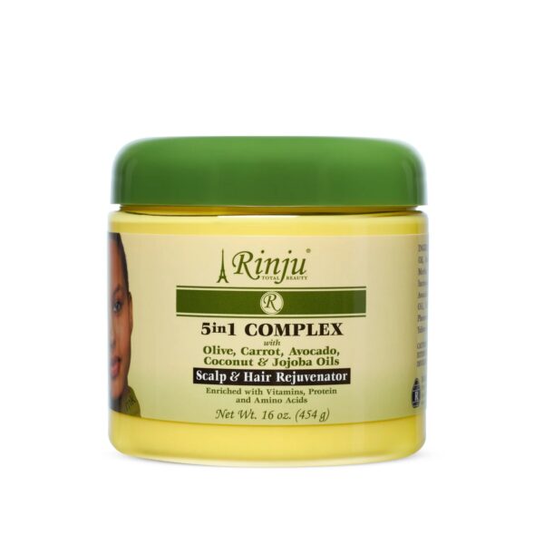 Rinju 5-IN-1 Complex Scalp & Hair Rejuvenator Jar 16oz