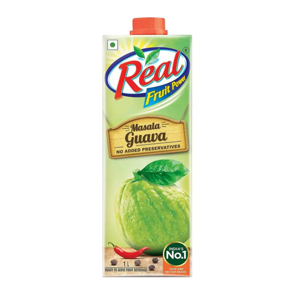 Dabur Real Masala Guava Fruit Juice Drink 1 Lit