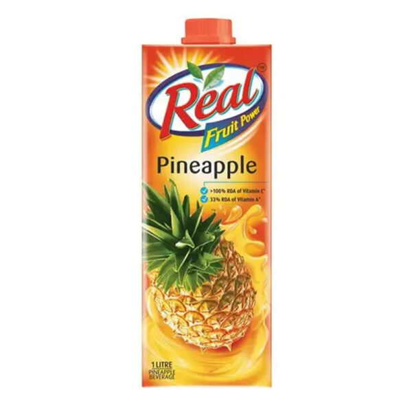Dabur Real Pineapple Fruit Nectar 1 Lit