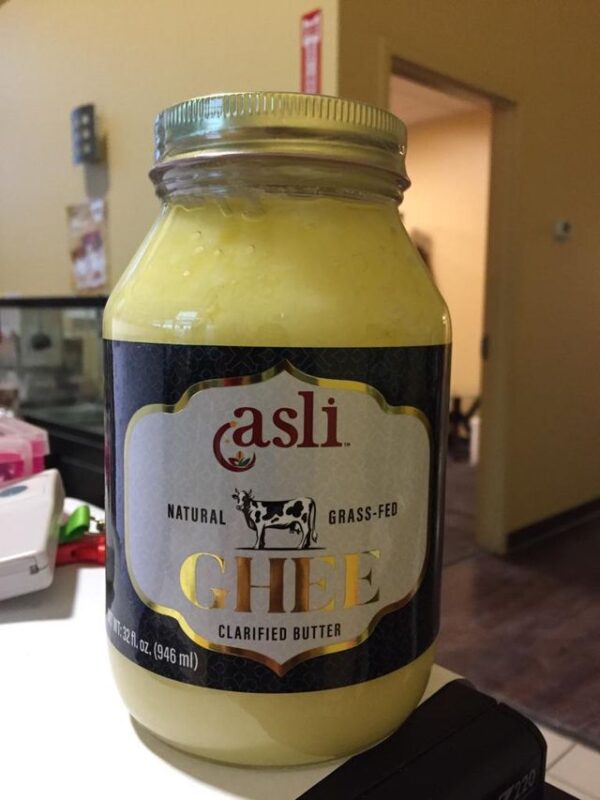 Asli Grass Fed Ghee 32oz