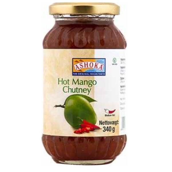 Ashoka Hot Mango Chutney 340gms
