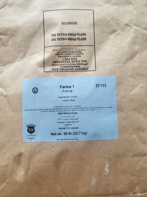 P&H Brand Farina #1 50 Lbs
