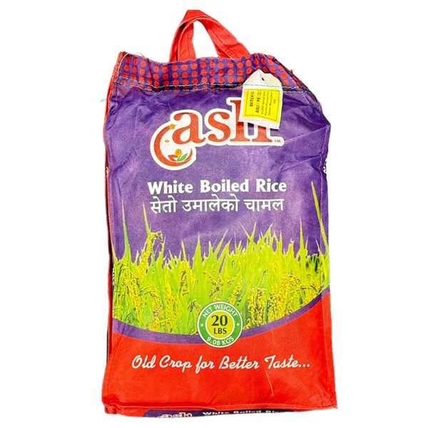Asli Nepali White Rice Boiled 20lbs