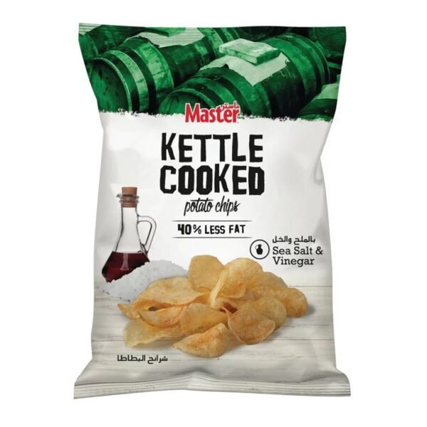 Master Chips Kettle / Salt and vinegar "Master" 150g