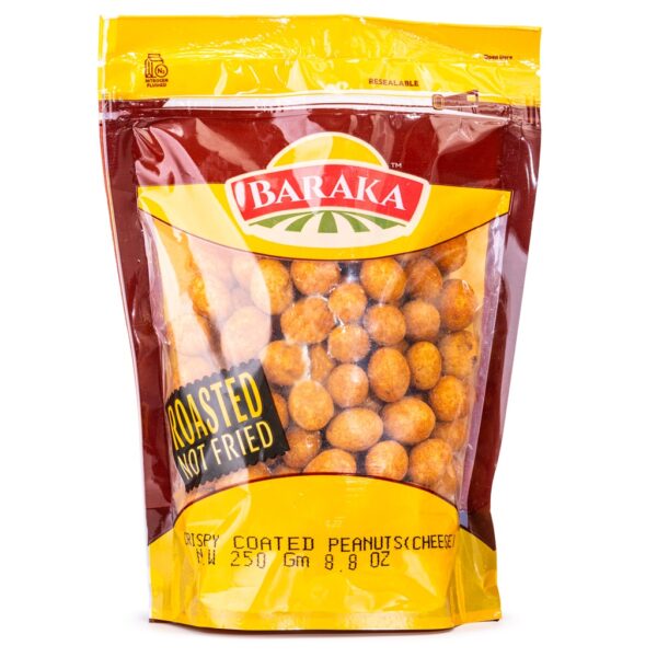 Baraka Coated Peanuts CHEESE Bag 250g
