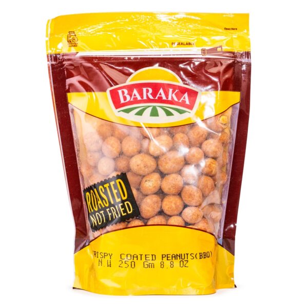 Baraka Coated Peanuts BBQ Bag 250g