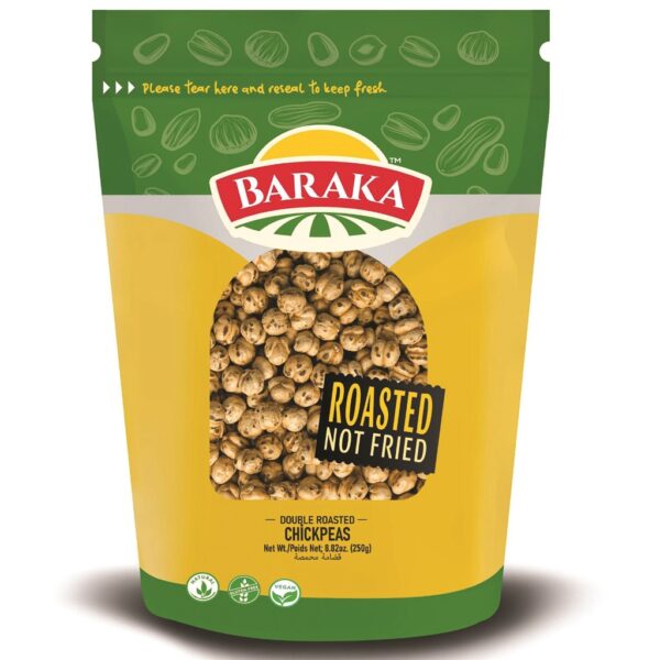 BARAKA Double Roasted Chickpeas 250 g Pouch bag