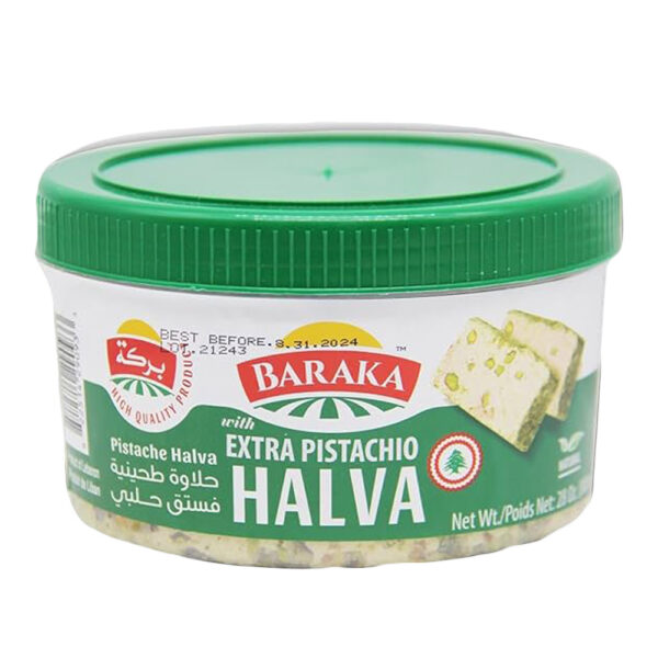 Baraka Halva-Pistachio TUB 400 g