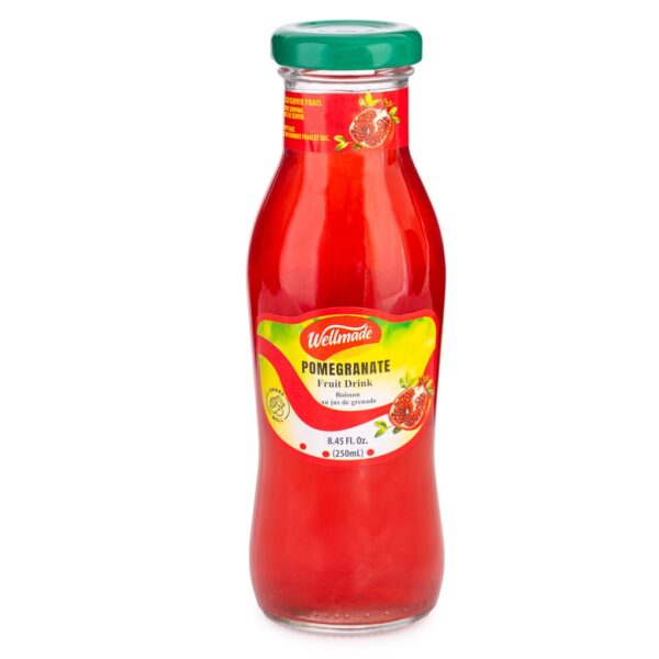 Wellmade Pomegranate Juice 250mL Bottles
