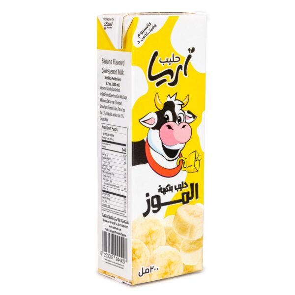 ARIA Banana flavored milk 200 mL