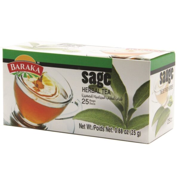 Baraka Tea Sage Herbal filter bags