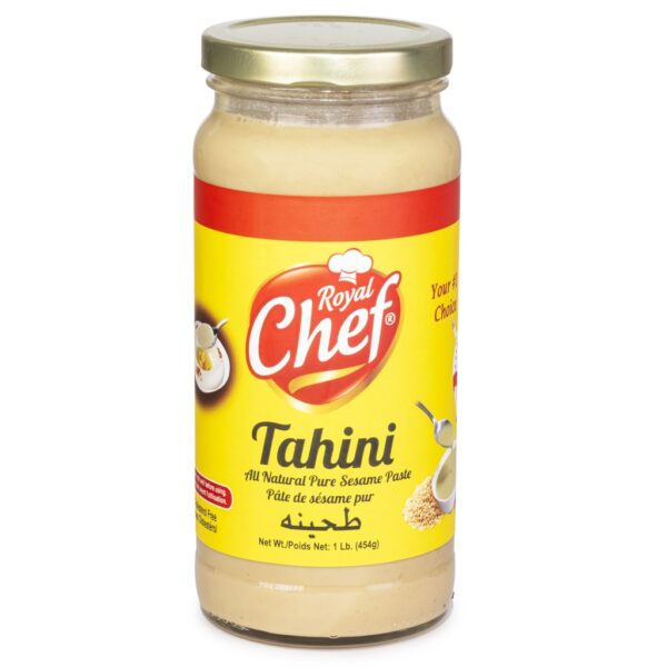 ROYAL CHEF Tahini (Sesame paste) in Glass 1 Lb