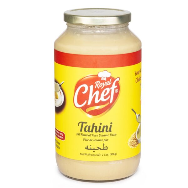 ROYAL CHEF Tahini (Sesame paste) in Glass 2 Lbs.