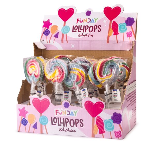 Funday tutti frutti lollipop 40g