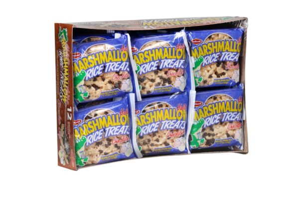 Wellmade Crispy Treats Marshmallow (CHOCOLATE CHIP) 6 trays Units (1.17 oz)