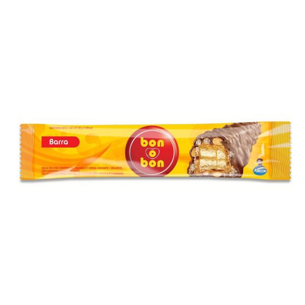 ARCOR Bon-O-Bon Bite Milk Chocolate with Peanut Filling Crunchy Bar (48g )