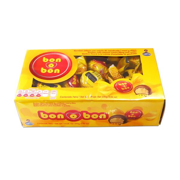 ARCOR Bon-O-Bon Bite Milk Chocolate with Peanut Filling W/Window (15g x )