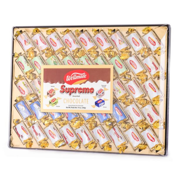WELLMADE Assorted Filled Chocolate Tray 540g