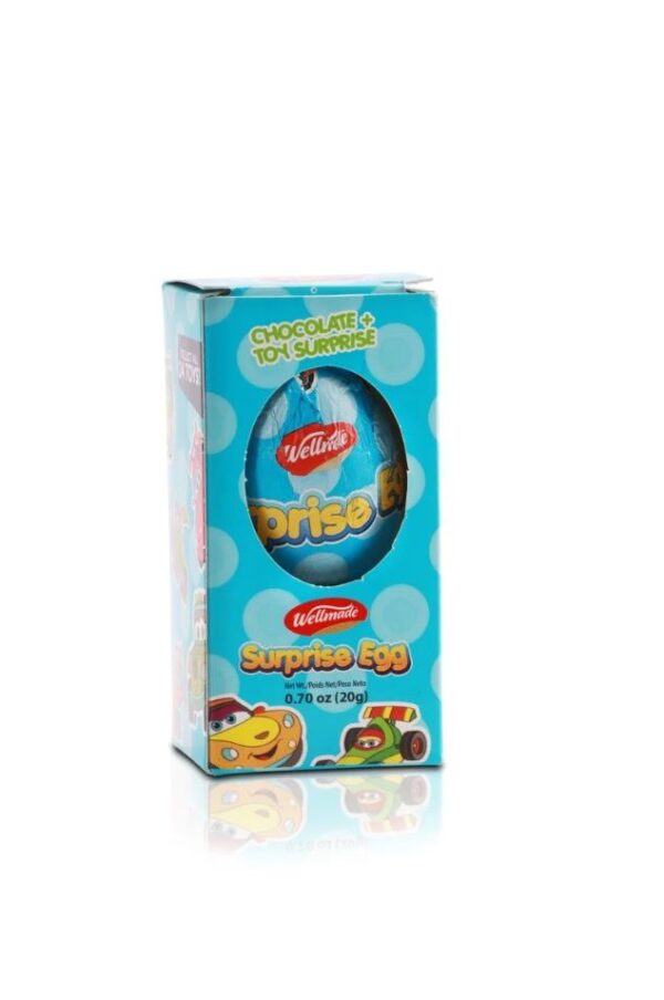 WELLMADE Boy Chocolate Egg 20g