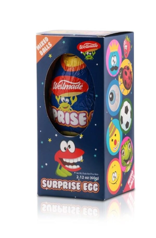WELLMADE Boy Chocolate Egg 60g