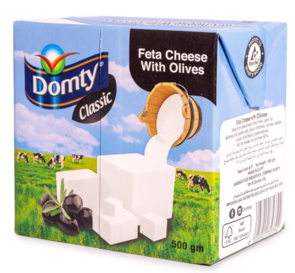 DOMTY CHEESE - OLIVE 500g