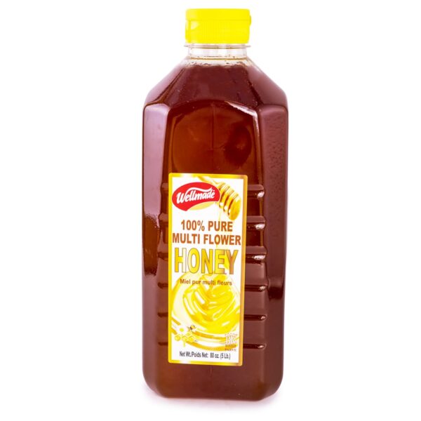 Wellmade Multi Flower Honey 5 Lbs