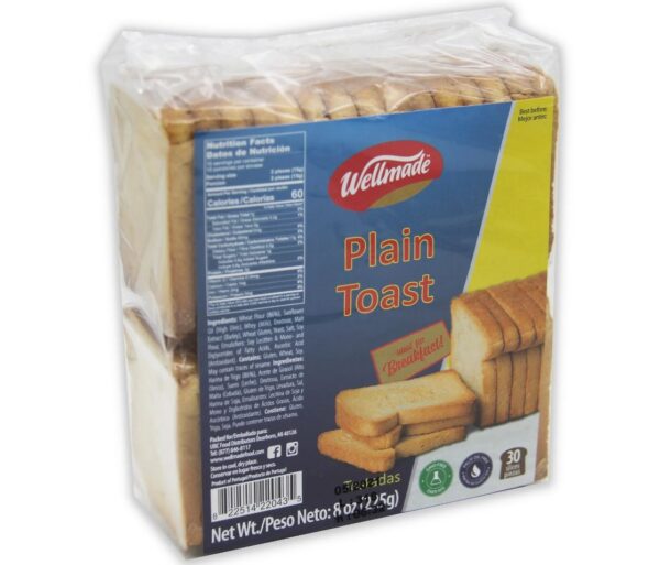 Wellmade Plain Toast 8 oz * (1 x 12)