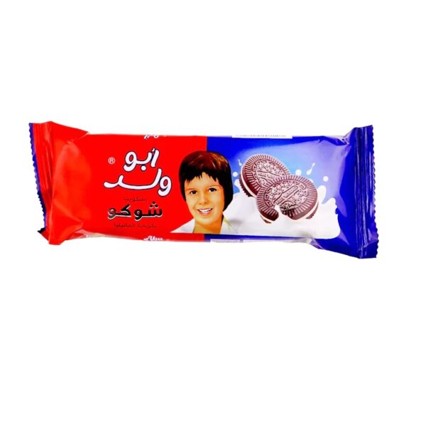 Abu Walad Choco Sandwich Biscuits 4 x 55g