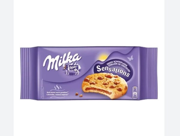 Milka Sensations soft Inside Choco Cookies 156g x12